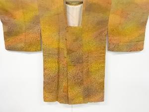 花模様織り出し暈しロング道行コート